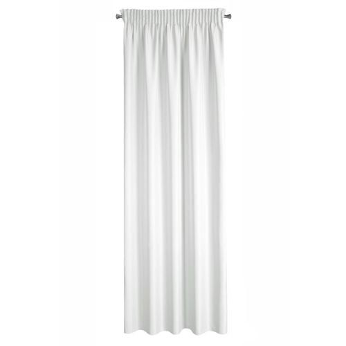 Zasłona jednokolorowa na tasmie RITA 140X270 biała na Arena.pl