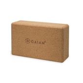 Kostka do jogi z korka Gaiam