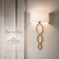 Kinkiet Berella Light Alia WH/GD BL5400