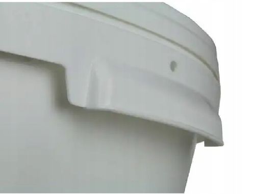 Wiadro 33l Wiaderko Plastikowe Z Pokrywą Z Atestem Spożywcze Pojemnik Białe na Arena.pl