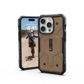 Etui UAG Pathfinder MagSafe do iPhone 15 Pro - brązowe