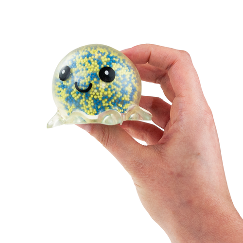 GNIOTEK ANTYSTRESOWY OŚMIORCNICA ŚWIECĄCY LED Z KULECZKAMI ROZCIĄGLIWY na Arena.pl