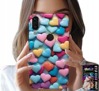 ETUI DO HUAWEI Y7 2019 - KOLOROWE SERCA MOŻLIWOŚĆ PERSONALIZACJI