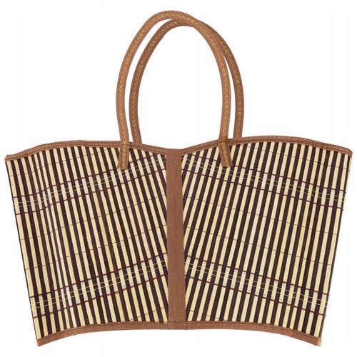 Torba bambusowa ekologiczna na zakupy eko pojemna na piknik na Arena.pl