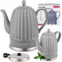 CZAJNIK ELEKTRYCZNY BEZPRZEWODOWY CERAMICZNY KAMILLE 1500 W 1,5 L