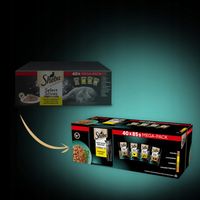 SHEBA drobiowe smaki mokra karma dla kotów w sosie saszetki 40x85 g