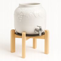 Ceramiczny Dystrybutor Wody CD-02 Winogron Podstawka Kran Zestaw Standard