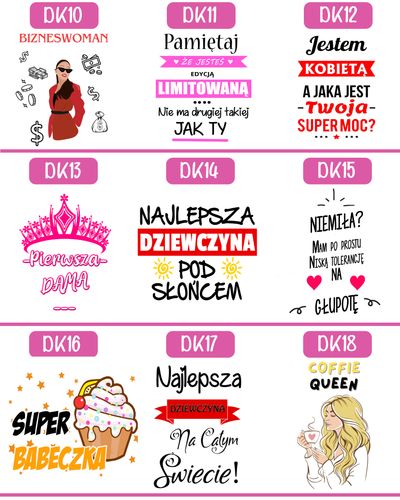 KUBEK Z NADRUKIEM DLA KOLEŻANKI DZIEWCZYNY ŻONY MAMY DZIEŃ KOBIET URODZINY na Arena.pl