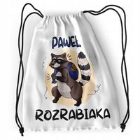 Plecak Sportowy Szkolny Dla Pawła Syna Dziecka Z Nadrukiem Ze Zdjęciem