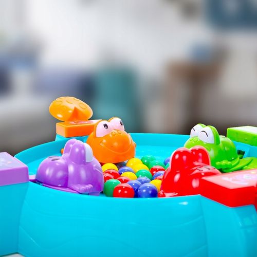 GRA ZRĘCZNOŚCIOWA GŁODNE ŻABKI KARMIENIE GŁODNYCH ŻABEK GRA DLA 2-4 OSÓB na Arena.pl