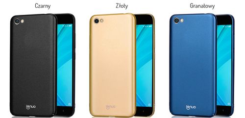 Etui LENUO Hard Case Xiaomi Redmi Note 5A + SZKŁO na Arena.pl