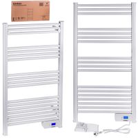 GRZEJNIK ŁAZIENKOWY ELEKTRYCZNY DRABINKA ŚCIENNY TERMOSTAT DUŻA MOC 500W