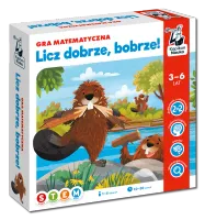 Licz dobrze, bobrze! Gra na matematyczna