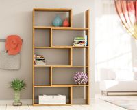 ROMA Regał otwarty rozsuwany Dąb lancelot