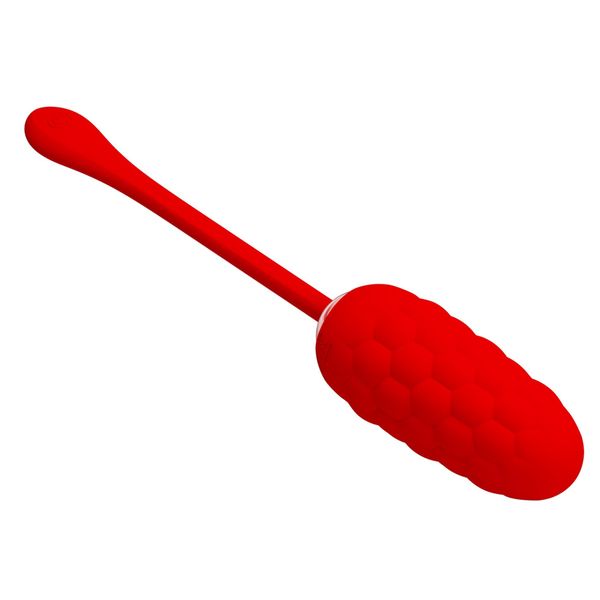 PRETTY LOVE - MARINA EGG Red 12 vibration functions zdjęcie 9
