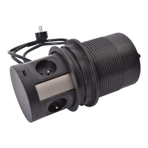 Kolumna gniazd do mebli 4X2P+Z, 2xUSB typ A+C przewód 2m Legrand 654980 na Arena.pl