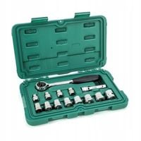 SATA ST09523 ZESTAW KLUCZY NASADOWYCH KLUCZE NASADOWE 14 ELEMENTÓW 3/8"