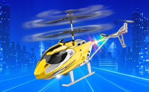 HELIKOPTER ZDALNIE STEROWANY SAMOLOT RC NA PILOT PREZENT ŚMIGŁOWIEC Z LED na Arena.pl