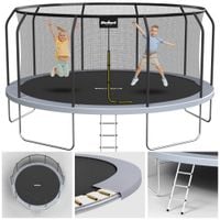 Trampolina z siatką Rebel 3,8 cm FT 15 (457-465 cm) drabinka