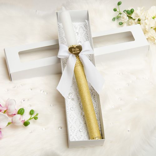 Świeca do Chrztu Świętego z personalizacją SC-63L na Arena.pl