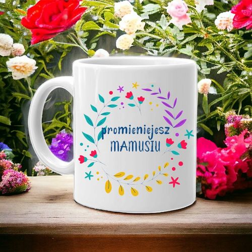 KUBEK Z NADRUKIEM ŚMIESZNY PREZENT DLA MAMY URODZINY IMIENINY DZIEŃ MATKI na Arena.pl