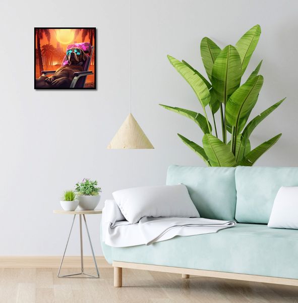 Plakat 40x40cm Lato w Stylu zdjęcie 4