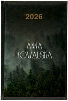 PLANER 2026 z TWÓJ NAPIS IMIĘ Kalendarz A5 książkowy tygodniowy Z NADRUKIEM