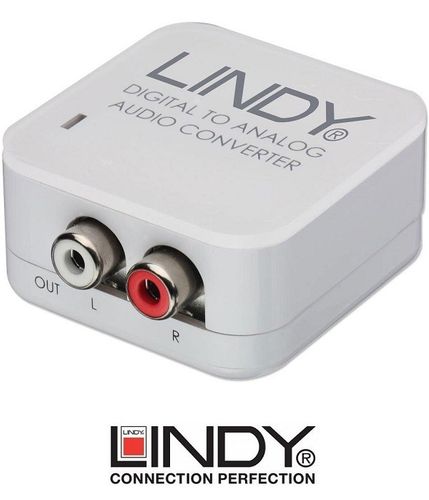 Konwerter SPDIF - 2 RCA Lindy 70408 na Arena.pl