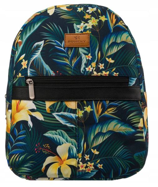 wzorzysty, miejski plecak damski - rovicky zdjęcie 3