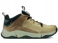 Clarks Półbuty męskie - Tri Path Mid wodoodporne - rozmiar 39,5 - brązowe