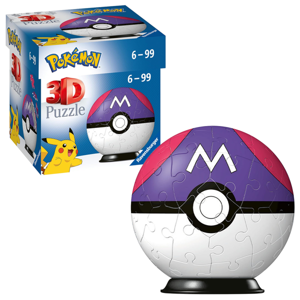 Ravensburger Puzzle 3D Kula Pokemon Master Ball zdjęcie 1
