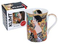 Kubek Classic New - G. Klimt, Kobieta z wachlarzem (CARMANI)