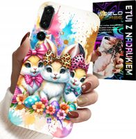 ETUI DO HUAWEI P20 PLUS - KRÓLICZKI, ŚWIĄTECZNE, KRÓLIK, WIELKANOC