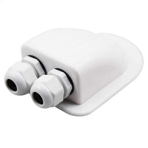 PRZEJŚCIÓWKA DACHOWA DO KAMPERA ŁODZI PODWÓJNA BIAŁA NA KLEJ na Arena.pl