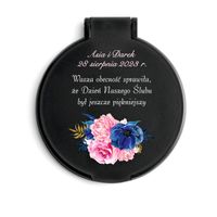 LUSTERKO personalizowane podziękowania dla gości WESELE NADRUK duży wybór