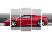 70CM 150CM OBRAZ 5 ELEM FERRARI 360 CS- AXION23 ŚCIENNY