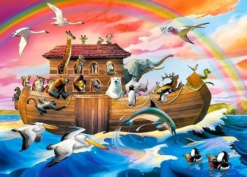 Castor Puzzle 60 elementów - Arka Noego na Arena.pl