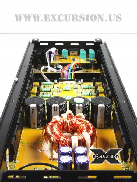 Wzmacniacz Excursion 4 kanały Mostek 800W zdjęcie 3