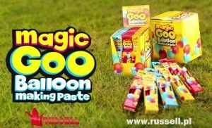 PASTA DO ROBIENIA BALONÓW MAGIC GOO NIEBIESKA na Arena.pl
