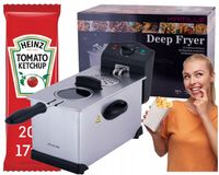 frytkownica olejowa duża 3L tłuszczowa frytownica frytkownica olejowa duża 3L tłuszczowa frytownica