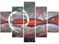 105CM 150CM OBRAZ 5 ELEM TANIEC TONI DRUK