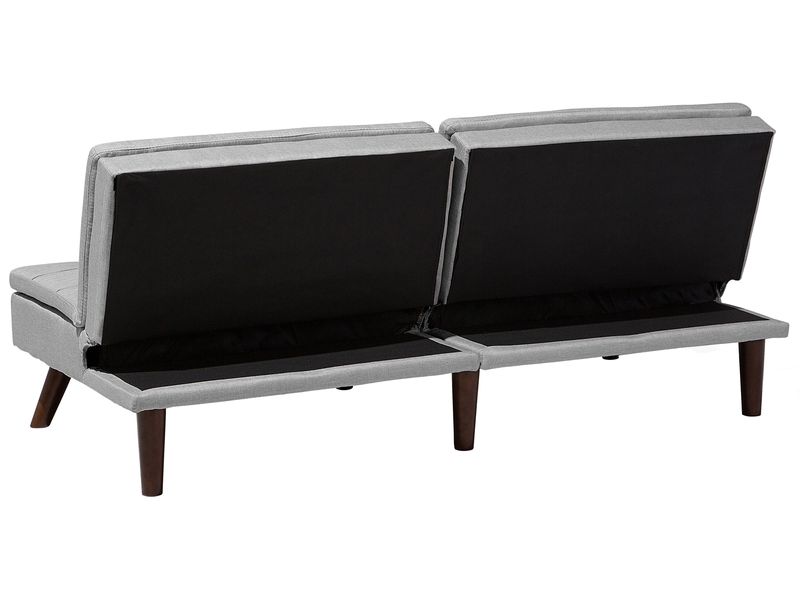 Sofa rozkładana jasnoszara RONNE zdjęcie 5