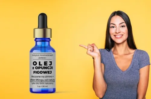 Olej BIO Opuncji Figowej zimnotłoczony lifting na Arena.pl