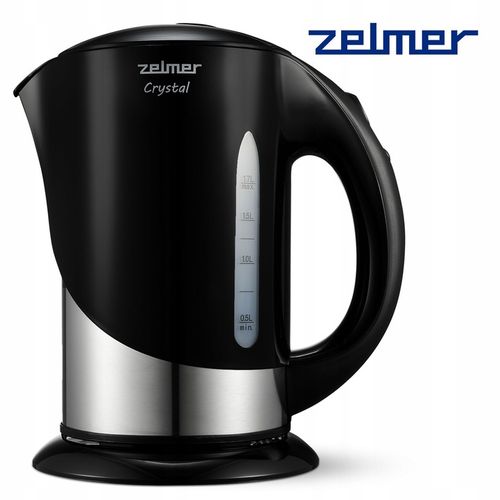 CZAJNIK ELEKTRYCZNY ZELMER BEZPRZEWODOWY STAL NIERDZEWNA DUŻY 1,7L 2200W na Arena.pl