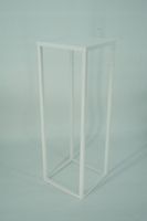 Nowoczesny Kwietnik Loft BIAŁY SIMPLE 16 123/K-16-1P-70B