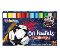pastele olejne 12 kolorów football colorino