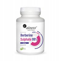 Aliness BERBERINE SULPHATE 99% 400mg Berberyna 60k