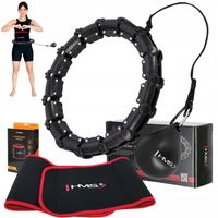 HMS Hula Hop Odchudzający Z Obciążeniem i Wypustkami + Pas Wyszczuplający