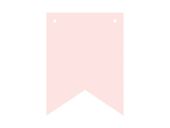 Baner DIY, 16 cm, różowy [stwórz swój baner]