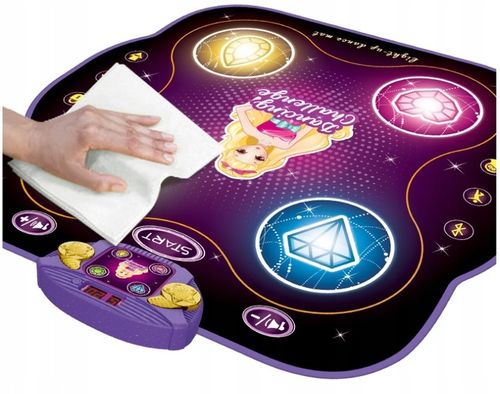 MATA MUZYCZNA GRA ZABAWA INTERAKTYWNA DO TAŃCA DLA DZIECI RÓŻOWA na Arena.pl